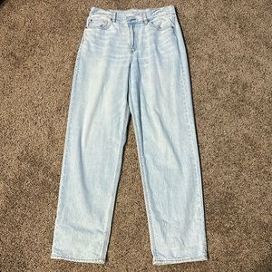 American Eagle Criss-Cross Waist Jeans